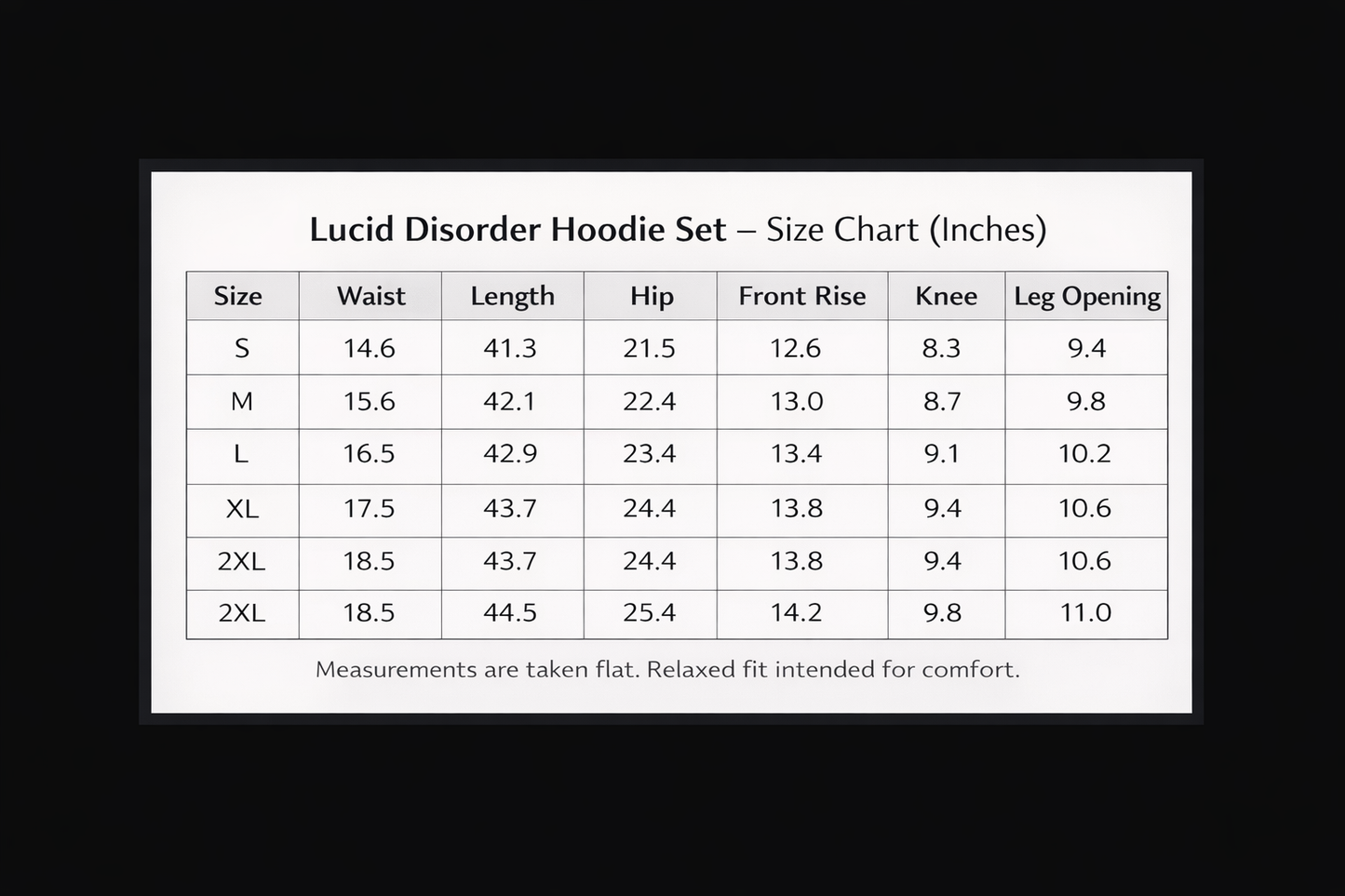 Lucid Disorder Set
